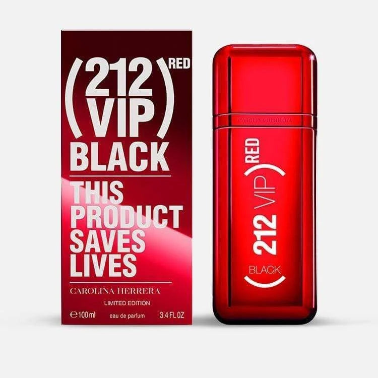 212 VIP Black RED Limited Edition  - 100 ML for Men