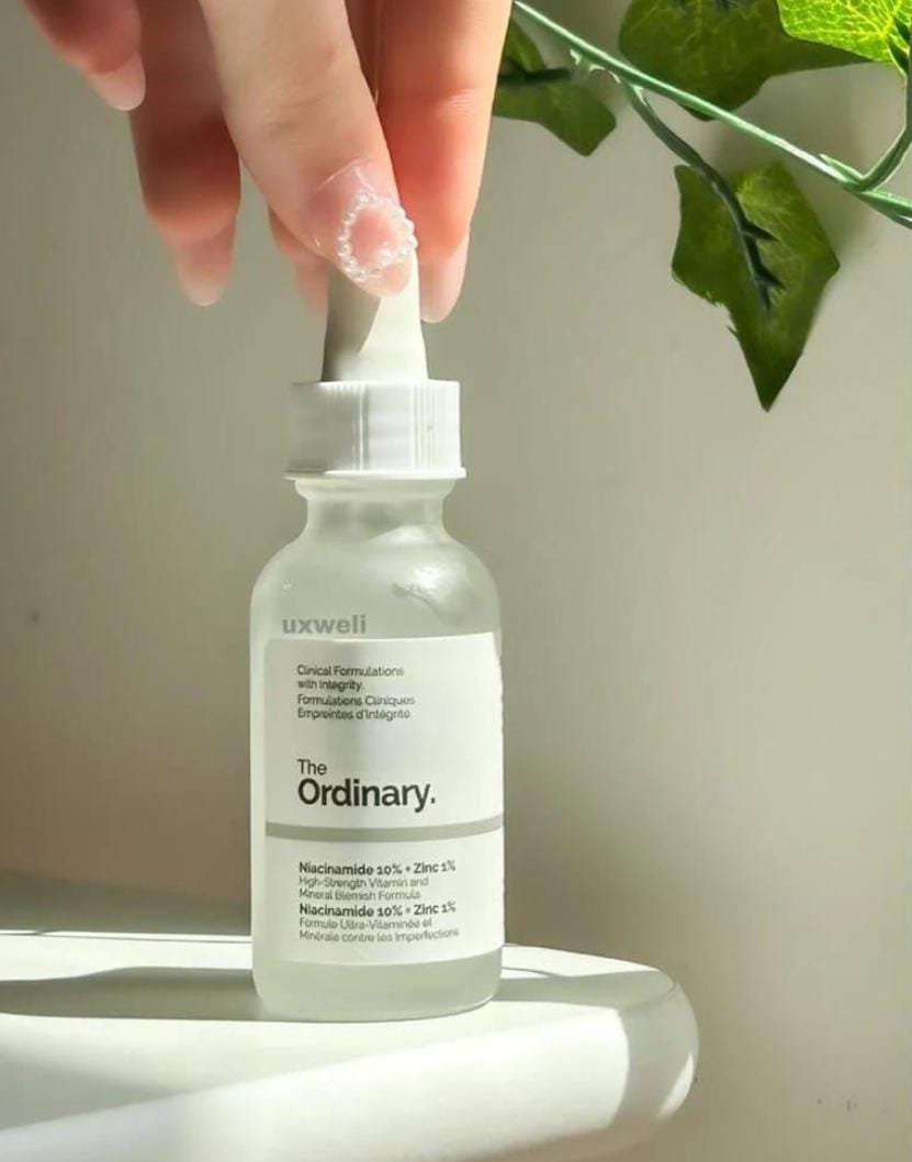 The Ordinary Niacinamide 10% + Zinc 1%, Smoothing Serum for Blemish-Prone Skin