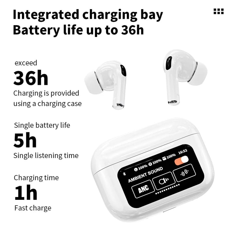 A9 Pro Touchscreen Airpods