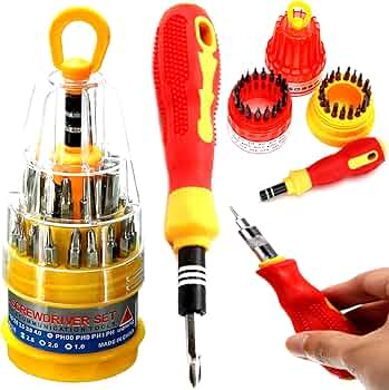 31-in-1 Jackly Screwdriver Set – Versatile Tool for Precision Jobs